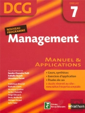 Management ; Épreuve 7 ; Dcg ; Élève (Édition 2007)
