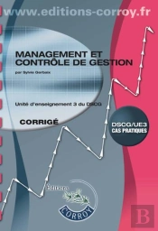 Management Et Controle De Gestion Corrige