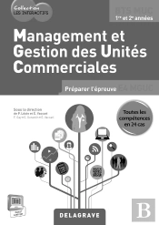 Management Et Gestion Des Unites Commerciales Bts Muc Livre Professeur + Cdrom