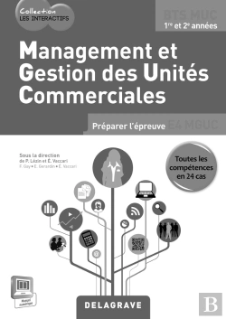 Bertrand.pt - Management Et Gestion Des Unites Commerciales Bts Muc Livre Professeur + Cdrom