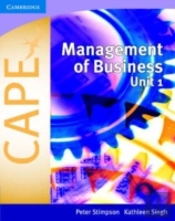 Management Of Business For Capeâ® Unit 1