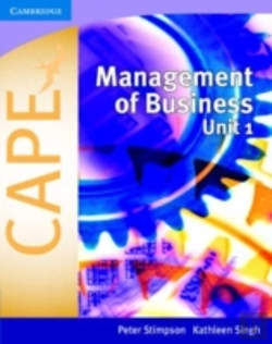 Bertrand.pt - Management Of Business For Capeâ® Unit 1