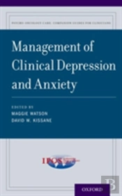 Management Of Clinical Depression And Anxiety