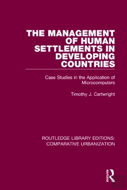 Bertrand.pt - Management Of Human Settlements In Developing Countries