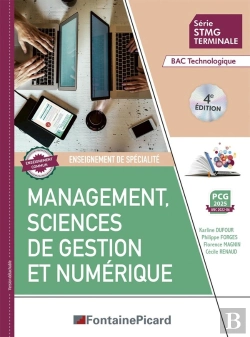 Bertrand.pt - Management, Sciences De Gestion Et Numérique, Série Stmg Terminale, Bac Technologique (4e Édition)