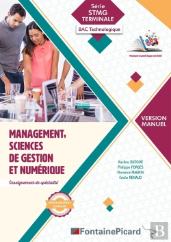 Bertrand.pt - Management, Sciences De Gestion Et Numérique ; Terminale Stmg ; Livre De L'Élève