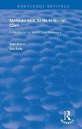 Management Skills In Social Care