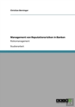 Bertrand.pt - Management Von Reputationsrisiken In Banken