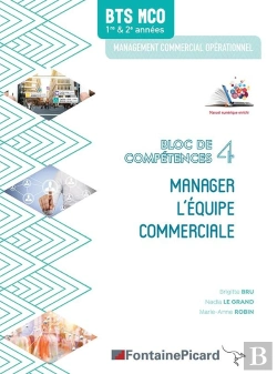 Bertrand.pt - Manager L'Équipe Commerciale ; Bts Mco ; Bloc De Compétences 4 ; Livre De L'Élève