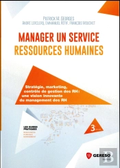 Manager Un Service Ressources Humaines (3e Édition)