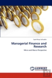 Managerial Finance And Research
