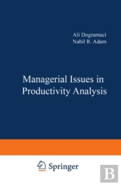 Managerial Issues In Productivity Analysis