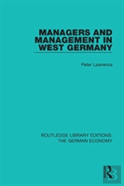 Managers And Management In West Germany