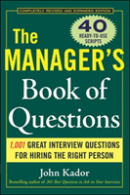 Manager'S Book Of Questions