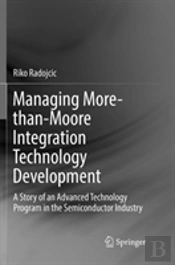 Managing More-Than-Moore Integration Technology Development