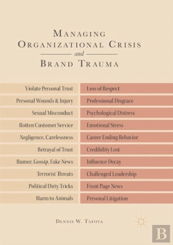 Bertrand.pt - Managing Organizational Crisis And Brand Trauma