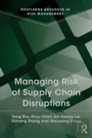 Managing Risk Of Supply Chain Disruptions