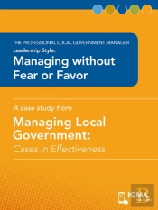 Managing Without Fear Or Favor