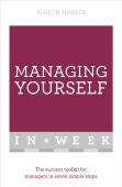 Managing Yourself In A Week