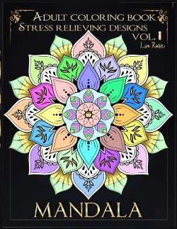 Bertrand.pt - Mandala Adult Coloring Book Stress Relieving Designs Vol.I