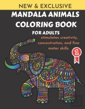 Mandala Animals Coloring Book For Adults