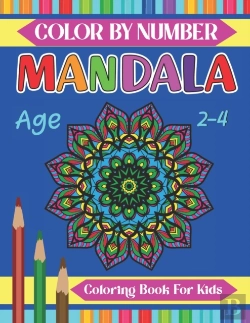 Bertrand.pt - Mandala Color By Number Coloring Book For Kids Age 2-4
