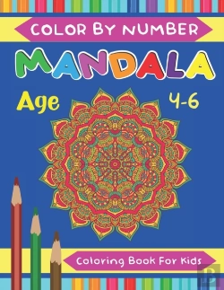 Bertrand.pt - Mandala Color By Number Coloring Book For Kids Age 4-6