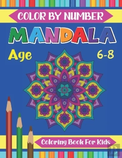 Bertrand.pt - Mandala Color By Number Coloring Book For Kids Age 6-8