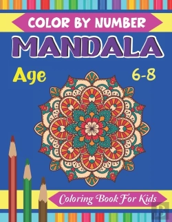 Bertrand.pt - Mandala Color By Number Coloring Book For Kids Age 6-8