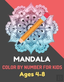 Bertrand.pt - Mandala Color By Number For Kids Ages 4-8