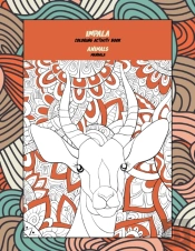 Mandala Coloring Activity Book - Animals - Impala