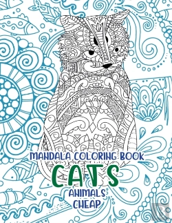 Bertrand.pt - Mandala Coloring Book Cheap - Animals - Cats
