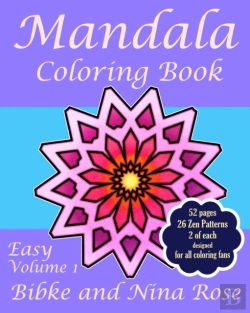 Bertrand.pt - Mandala Coloring Book Easy Volume 1