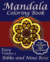 Mandala Coloring Book Easy Volume 3