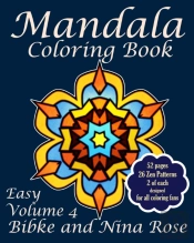 Mandala Coloring Book Easy Volume 4