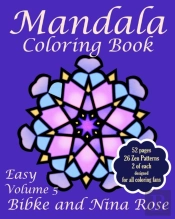 Mandala Coloring Book Easy Volume 5