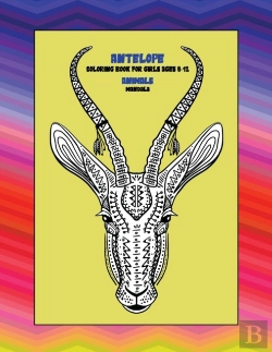 Bertrand.pt - Mandala Coloring Book For Girls Ages 8-12 - Animals - Antelope