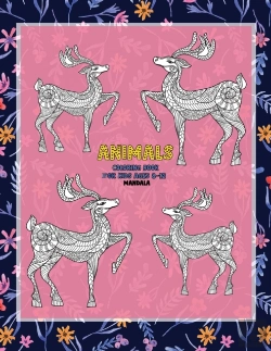 Bertrand.pt - Mandala Coloring Book For Kids Ages 8-12 - Animals