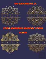 Mandala Coloring Book For Kids