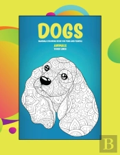 Mandala Coloring Book For Pens And Pencils - Animals - Thick Lines - Dogs