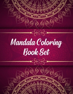 Bertrand.pt - Mandala Coloring Book Set: Mandala Color