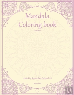 Bertrand.pt - Mandala Coloring Book Volume 1 Beige Edition