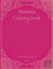 Mandala Coloring Book Volume 1 Pink Edition