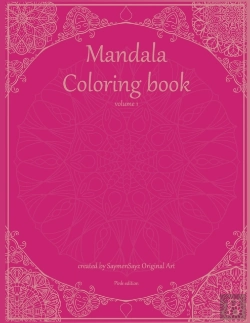 Bertrand.pt - Mandala Coloring Book Volume 1 Pink Edition