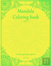 Mandala Coloring Book Volume 1 Yellow Edition