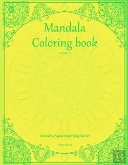 Bertrand.pt - Mandala Coloring Book Volume 1 Yellow Edition