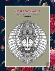 Mandala Coloring Books For Adults Nature And Animals