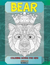 Mandala Coloring Books For Kids - Animals - Bears