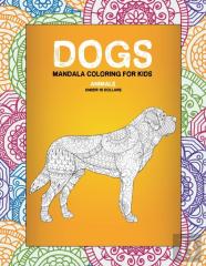 Mandala Coloring For Kids - Animals - Under 10 Dollars - Dogs