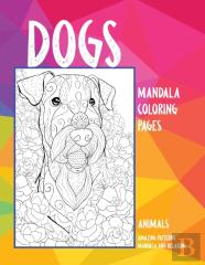 Mandala Coloring Pages - Animals - Amazing Patterns Mandala And Relaxing - Dogs